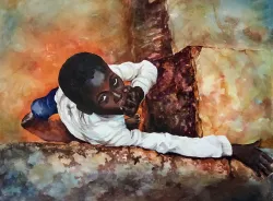 (2018) Through the Eyes of a Child Looking Up - Lynda English